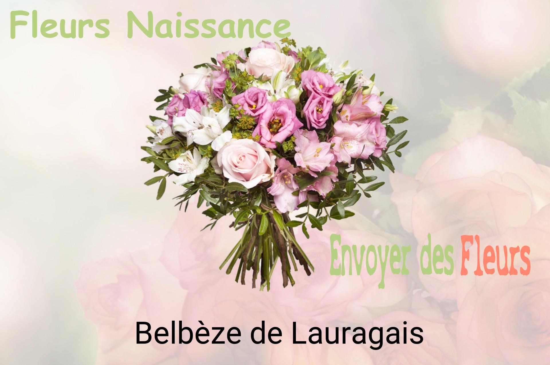 Bouquet de fleurs de naissance livré à Belbèze-de-Lauragais